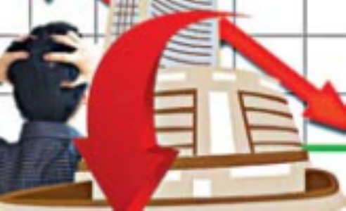 सेंसेक्स1048 अंक ढहा : 6 लाख कराेड़ डूब गये